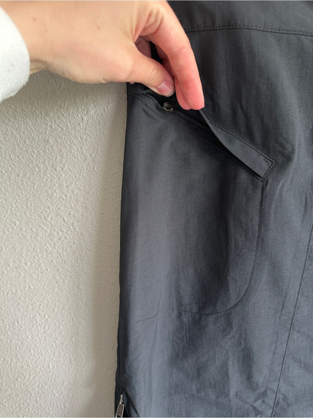 Royal Robbins Black Nylon Outdoor Midi Skirt 8 - Picture 5 of 12